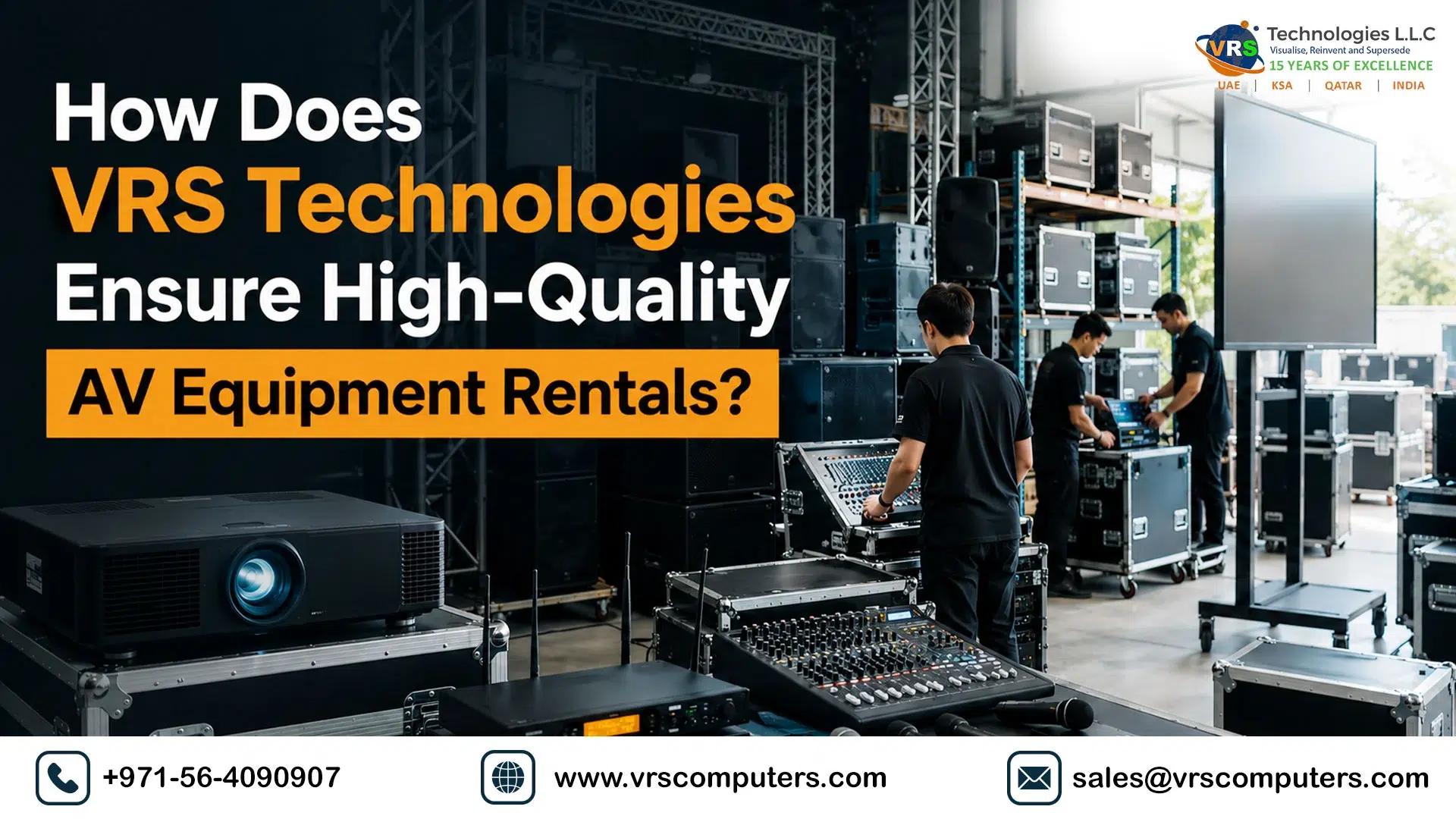 AV rental Dubai